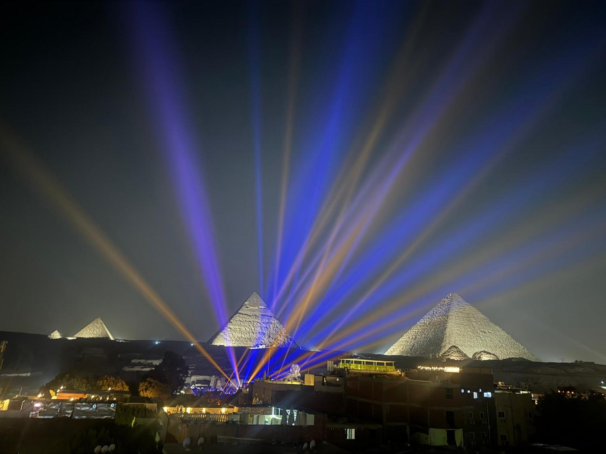 Pyramids And Sphinx Hotel Kafret el-Gabal Esterno foto